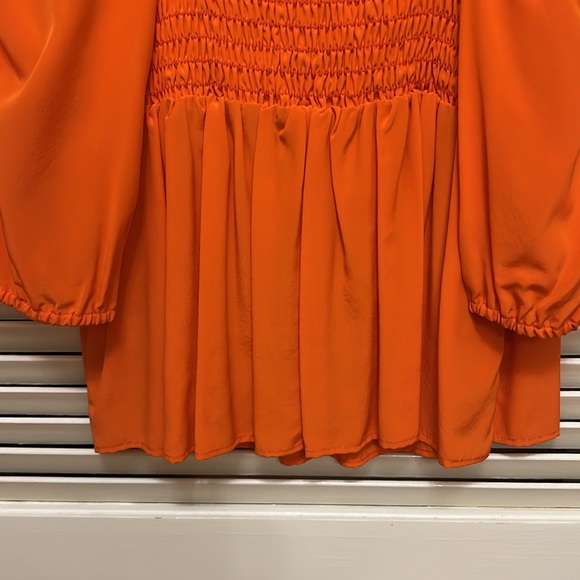 Lavender Brown 100% Silk Cal Top in Cara Cara, Size XSmall, NWT - Picture 11 of 17